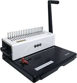 Брошюратор OFFICE KIT Переплетчик B2120N A4/перф.25л.сшив/макс.500л./пластик.пруж.