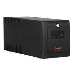 Источник бесперебойного питания EXEGATE EP285541RUS ИБП SpecialPro UNB-850.LED.AVR.EURO.RJ.USB <850VA/480W, LED, AVR, 2 евророзетки, RJ45/11, USB, Black>