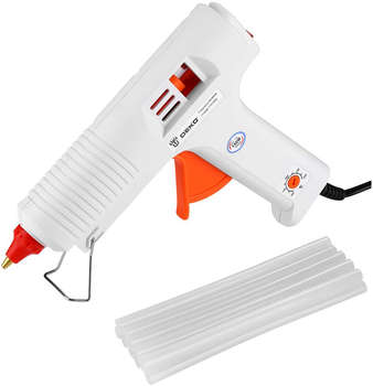 DEKO Клеевой пистолет DKGG150 SET2 150Вт 5гр/мин стерж.:11мм