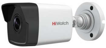 Камера видеонаблюдения HiWatch IP DS-I400 2.8-2.8мм цв. корп.:белый