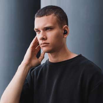 Вставные наушники 1MORE Беспроводные наушники TWS ColorBuds 2 черные ES602-Black