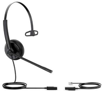 Телефон YEALINK Гарнитура проводная YHS34 Mono черный
