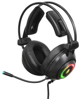 Игровая гарнитура Oklick Наушники с микрофоном Оклик HS-L830G ASYLUM черный 2.1м мониторные оголовье