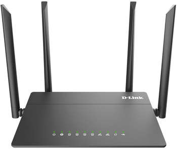Маршрутизатор D-Link Роутер беспроводной DIR-815/RU/R4A AC1200 10/100BASE-TX/4G ready черный