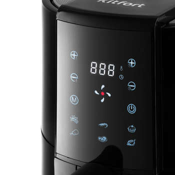 Гриль KITFORT КТ-2225 1000Вт черный