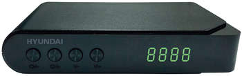 Спутниковый ресивер HYUNDAI DVB-T2 H-DVB200 черный