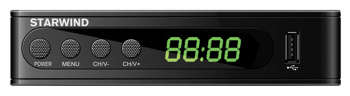 Спутниковый ресивер STARWIND DVB-T2 CT-200 черный