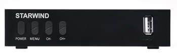 Спутниковый ресивер STARWIND DVB-T2 CT-220 черный