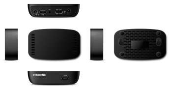 Спутниковый ресивер STARWIND Ресивер DVB-T2 CT-160 черный