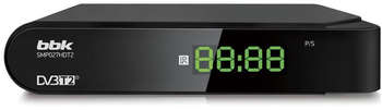 Спутниковый ресивер BBK Ресивер DVB-T2 SMP027HDT2 черный