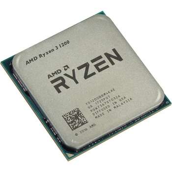 Процессор AMD Ryzen 3 1200 OEM {3.1GHz, 8MB, 65W, AM4.} [YD1200BBM4KAF]