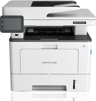 Лазерный МФУ PANTUM МФУ лазерный BM5100FDW A4 Duplex Net WiFi белый