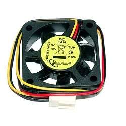 Кулер Gembird Вентилятор 40x40x10, шнур 25см, 3pin [D40SM-12A-25]