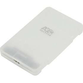 Бокс для HDD AgeStar 3UBCP3  USB 3.0 Внешний корпус 2.5" SATAIII HDD/SSD USB 3.0, пластик, белый, безвинтовая конструкция