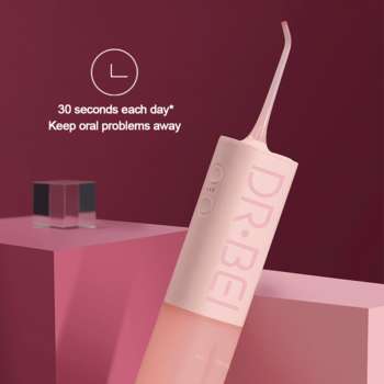 Ирригатор DR.BEI Портативный Portable Water Flosser F2 розовый F2 Pink