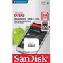 Карта памяти SanDisk Micro SecureDigital 64Gb SDSQUNR-064G-GN3MN Ultra Light w/o adapter