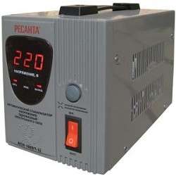 Стабилизатор напряжения РЕСАНТА АСН-1 000/1-Ц 63/6/2 Стабилизатор {220В±8%, Габариты 237х140х170, Вес 4 кг} 4607076037617