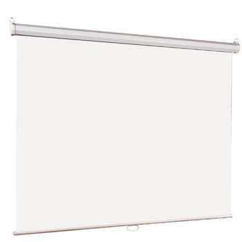 Экран LUMIEN Eco Picture [LEP-100106] Настенный  127х127см  Matte White восьмигранный корпус, возможность потолочн./настенного крепления, уровень в комплекте, 1:1 (треуголь