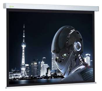 Экран CACTUS Wallscreen CS-PSW-128x170 128 x 170.7см 4:3 настенно-потолочный рулонный белый
