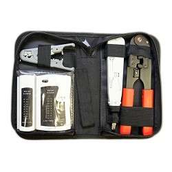 Кабельный инструмент 5Bites TK030  , клещи LY-T210C 8p8c, LY-T2020 Krone, нож LY-501C, тестер кабеля LY-CT005