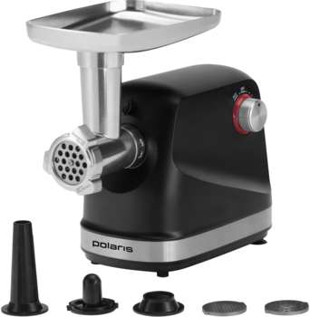 Мясорубка POLARIS PMG 2582 2500Вт черный/серебристый