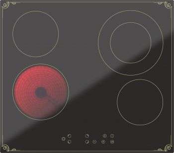 Варочная поверхность DARINA 4P8 E 326 B черный (000055441)