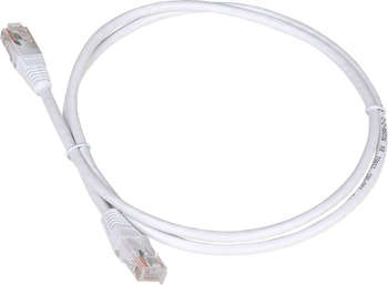 Патч-корд LANMASTER UTP TWT-45-45-10-WH RJ-45 вил.-вилка RJ-45 кат.5E 10м белый ПВХ