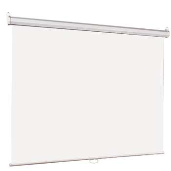 Экран LUMIEN Eco Picture [LEP-100107] Настенный  153х153см  Matte White восьмигранный корпус, возможность потолочн./настенного крепления, уровень в комплекте, 1:1 (треуголь
