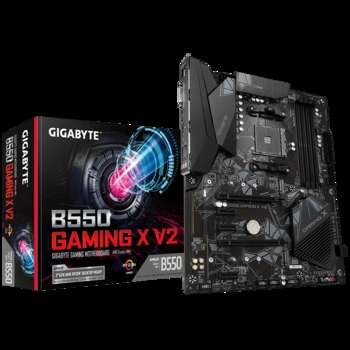 Материнская плата Gigabyte B550 GAMING X V2 Soc-AM4 AMD B550 4xDDR4 ATX AC`97 8ch GbLAN RAID+DVI+HDMI