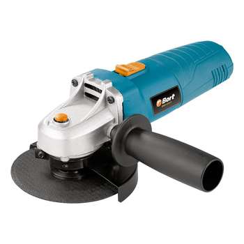 Шлифмашина углошлифовальная BORT BWS-610-P Машина шлифовальная угловая [91271037] { 600 Вт, 11000 об/мин, 115 мм, М14, 1,65 кг, набор аксессуаров 4 шт }
