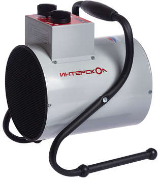 Тепловентилятор Интерскол Тепловая пушка электрическая ТПЭ-2 серый/черный