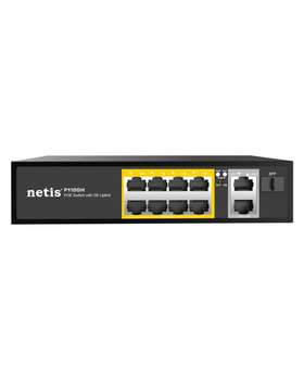 Netis Коммутатор 10PORT 10/100M 8POE+2XGE+SFP P110GH NETIS