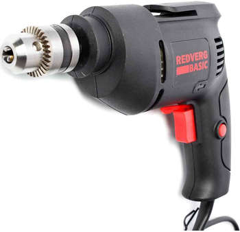 Дрель REDVERG безударная D500 Basic 500Вт ключевой реверс