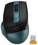 Мышь A4TECH Fstyler FB35C зеленый/черный оптическая 2000dpi беспров. BT/Radio USB 6but