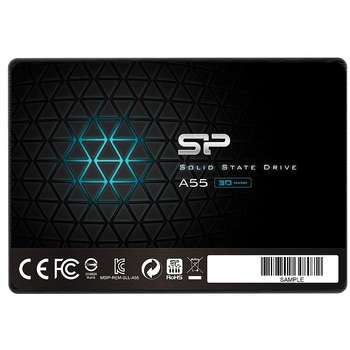 Накопитель SSD Silicon Power SSD 128Gb A55 SP128GBSS3A55S25 {SATA3.0, 7mm}