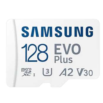 Карта памяти Samsung Micro SecureDigital 128GB MB-MC128KA/RU/EU/CN/KR/APC EVO PLUS + adapter, Class10