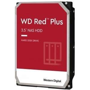 Жесткий диск HDD Western Digital 12TB WD120EFBX Red Plus {Serial ATA III, 7200- rpm, 256Mb, 3.5", NAS Edition}