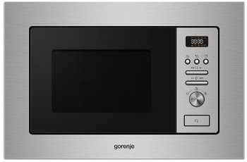 Микроволновая печь GORENJE BM201AM1X 20л. 800Вт нержавеющая сталь/черный