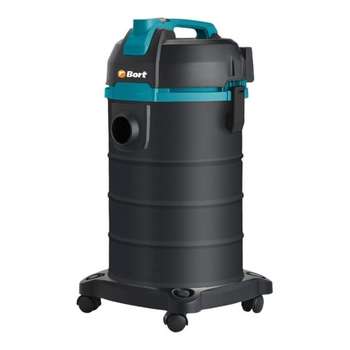 Пылесос BORT ДЛЯ СУХОЙ И ВЛАЖНОЙ УБОРКИ BSS-1530 BLACK {30 л; 1500 Вт; 21 кПа; для влажной уборки ; 7 кг} [93412628]