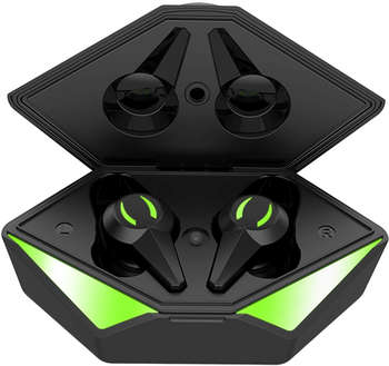 Наушники HIPER Гарнитура вкладыши TWS Mercury X12 черный беспроводные bluetooth в ушной раковине