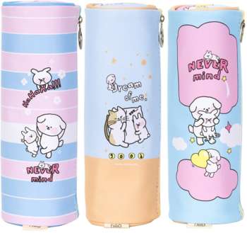 Пенал DELI EH916 ассорти 1отд. полиуретан