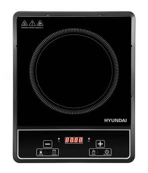 Настольная плита HYUNDAI Плита Инфракрасная HYC-0121 черный стеклокерамика