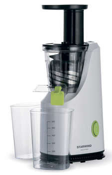 Соковыжималка STARWIND шнековая SJ3112 200Вт рез.сок.:600мл. белый