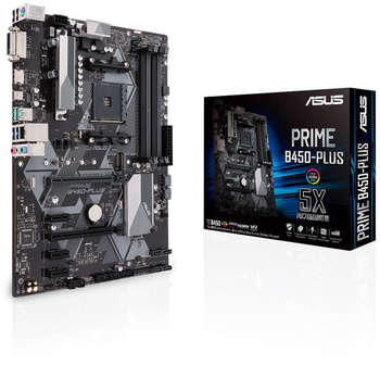 Материнская плата ASUS PRIME B450-PLUS