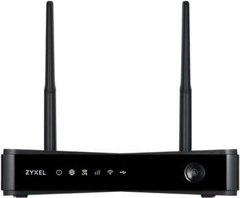 Маршрутизатор Zyxel Роутер беспроводной NebulaFlex Pro LTE3301-PLUS-EUZNN1F AC1200 10/100/1000BASE-TX/3G/4G cat.6 черный