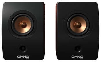 Акустическая система GMNG Колонки OK-707 2.0 черный 60Вт BT
