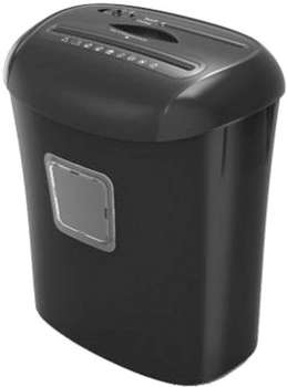 Шредер GLADWORK iShred 14HCD Effect черный фрагменты 14лист. 26лтр. скрепки скобы пл.карты CD