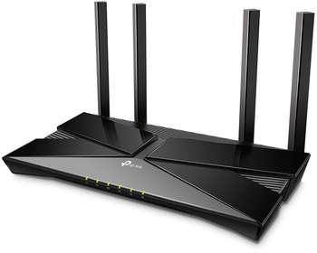 Маршрутизатор TP-LINK Роутер беспроводной Archer AX53 AX3000 10/100/1000BASE-TX черный