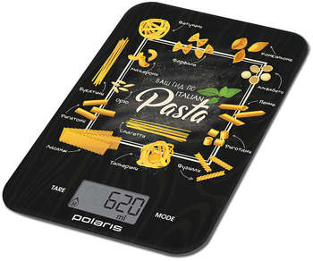 Кухонные весы POLARIS Весы кухонные электронные PKS 1054DG макс.вес:10кг рисунок