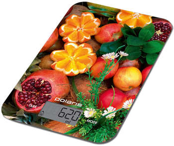 Кухонные весы POLARIS Весы кухонные электронные PKS 1057DG макс.вес:10кг рисунок
